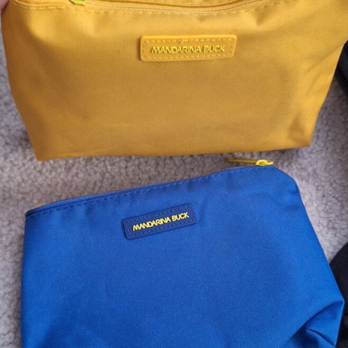 Mandarina Duck travel cosmetic bag new, with accessories