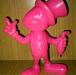 1971 Louis Marx Disney pink Jiminy Cricket Τζίμινι Κρίκετ φιγούρα 12 εκ. ΑΨΟΓΟ!