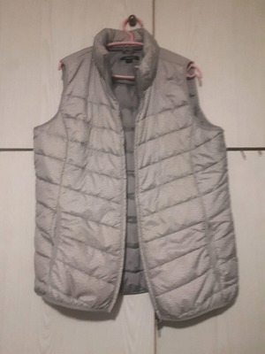 Esmara women's sleeveless waterproof vest used, gray, size EU 44