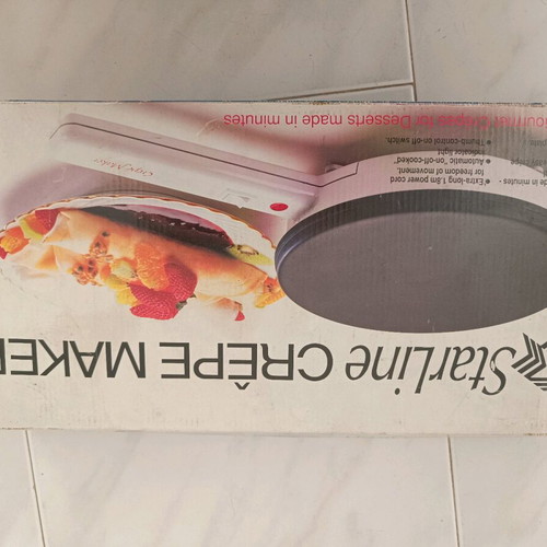 Crepe maker like new, device for making crepes