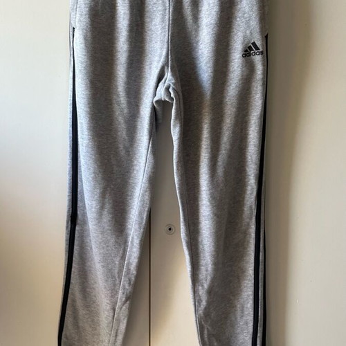 Adidas grey tracksuit 11-12y 152cm used with small tear