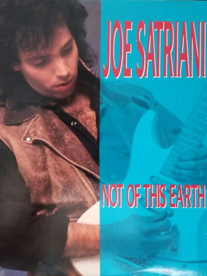 Joe Satriani Not Of This Earth vinyl used, rock