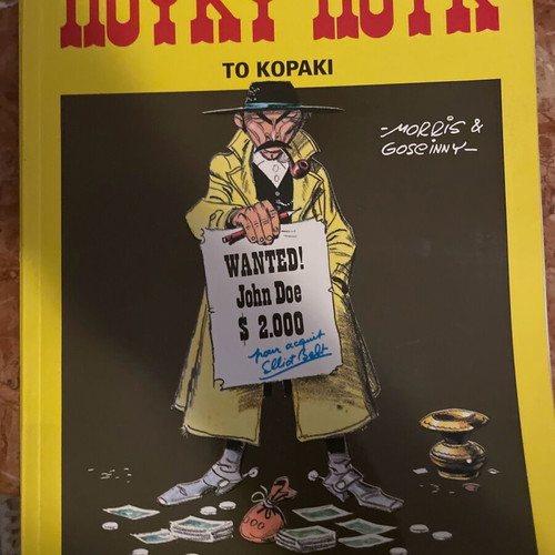 Lucky Luke The Crow like new, 2013 edition