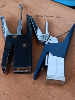 Staplers used for spare parts not working