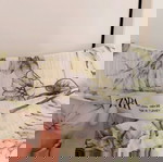  Zara large δροσερή παντελόνα έχει πλυθεί δεν έχει φορεθεί