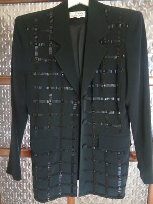 Women's blazer new black, size S/36/8