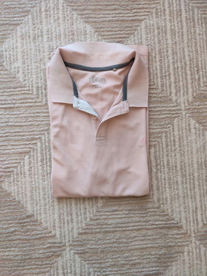 S.Oliver Polo Shirt XL Like New, Soft Salmon Color