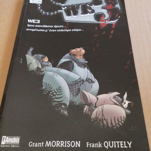 WE3 used comic with minor cover wear
