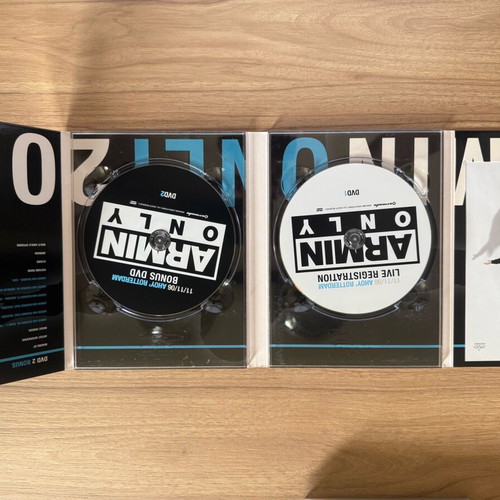 Armin van Buuren Armin Only DVD collection like new, classic trance