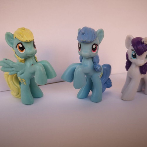 My Little Pony used miniatures, pack of 3