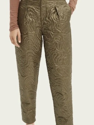 Scotch & Soda καπιτονέ παντελόνι σαν καινούργιο, λαδί μέγεθος M