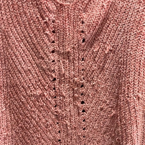 Stradivarius blouse used, size S, pink, loose fit