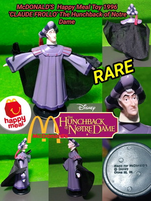 McDonald's Happy Meal Toy 1996 Claude Frollo μεταχειρισμένο, Η Παναγία των Παρισίων