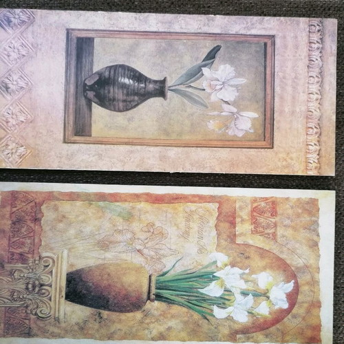 Picture frames used, set of eight 11x25cm