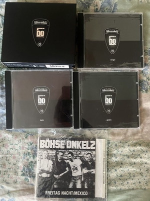 Böhse Onkelz bundle CDs like new, metal genre