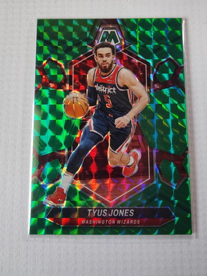 Κάρτα 2023-24 Panini Mosaic Tyus Jones Green Mosaic καινούργια