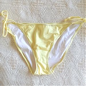 Victoria's Secret ανοιχτό κίτρινο string bikini bottom, Large.