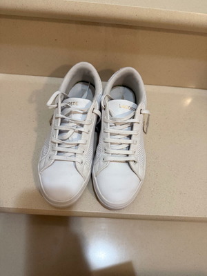 Lacoste sneakers white size 38 used