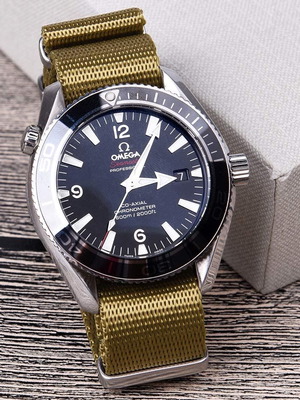 Λουράκι Nato Strap Style Premium χακί 21mm - 22mm σαν καινούργιο