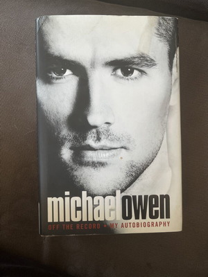 Michael Owen Off The Record My Autobiography hardcover book like new, English