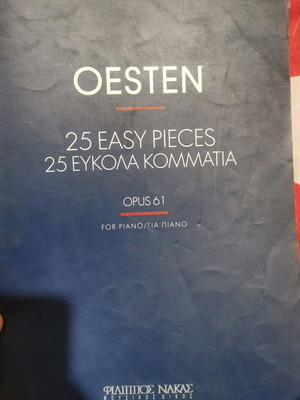 Oesten 25 Easy Pieces for Piano