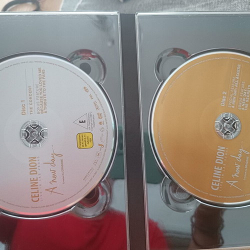 Celine Dion Live in Las Vegas 2 DVD like new
