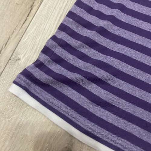 Vintage shirt with purple stripes