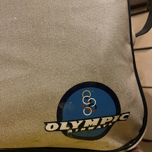 Olympic Airlines bag used, poor condition