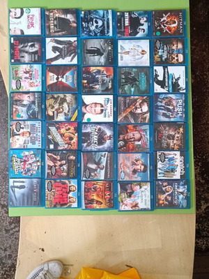 Bluray τίτλοι μεταχειρισμένοι, πακέτο 60 στα κουτιά τους