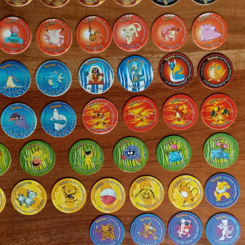 Pokemon Tazo Set 24 Pieces Nintendo Like New