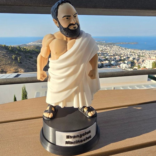 Vangelis Marinakis 3D Printed Figure new with base