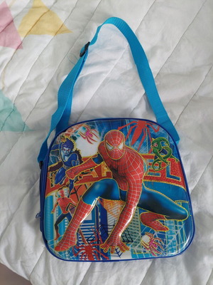 Spiderman children's bag new with embossed image