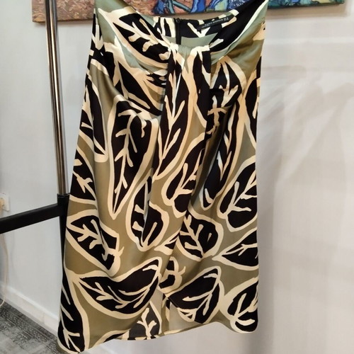 Zara and Stradivarius summer set midi skirt and black blouse size M like new