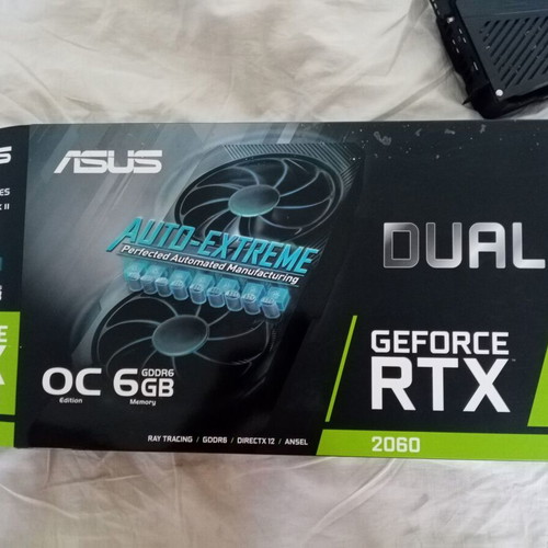 ASUS Dual GeForce RTX 2060 6GB graphics card like new