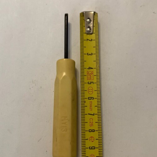 Old screwdriver used