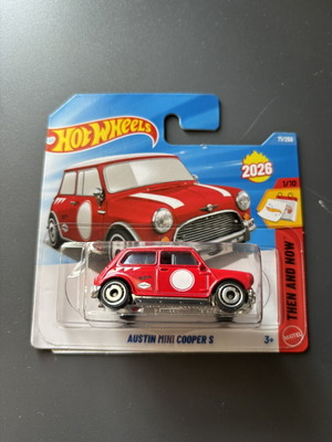 Hot Wheels Mini Cooper new, sealed