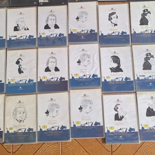 29 classical music collectible DVDs