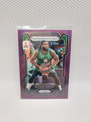 2023-24 Euroleague Prizm Matthias Lessort purple /99 σαν καινούργιο