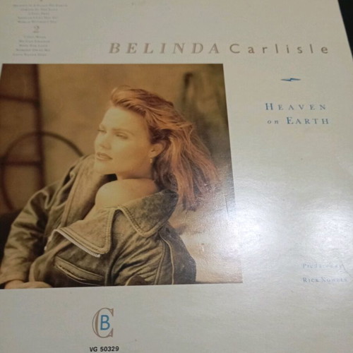 Belinda Carlisle Heaven On Earth vinyl record used