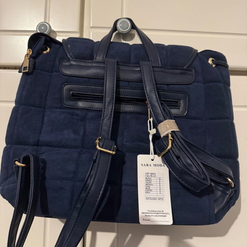 Sara Moda backpack new, dark blue