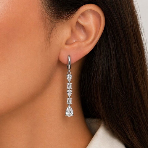 Steel earrings new