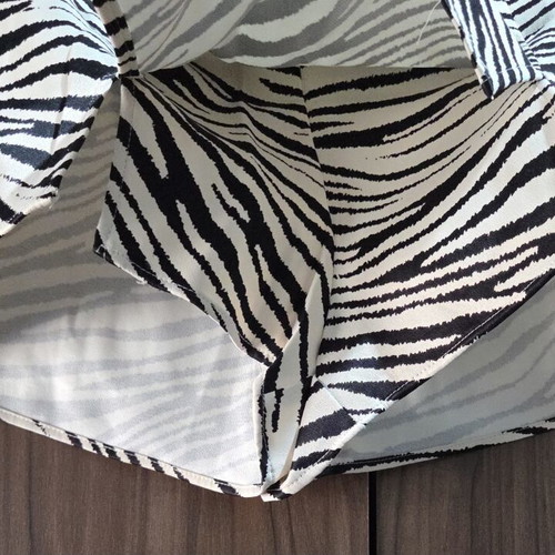 Zara zebra print skort like new, size L