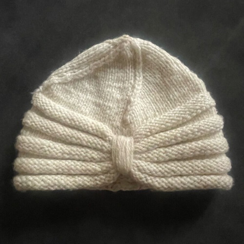 Handmade wool knit cap new, one size