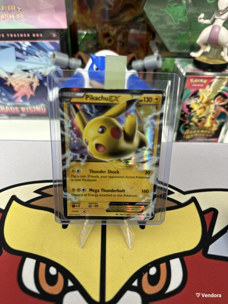 pokemon card new pikachu ex xy174 Pokmon - Pokmon XY Promos - Trading Card - Excellent Condition have for your premier collection. Pokmon Pikachu EX XY174 &