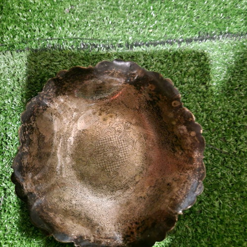 Επάργυρη μικρή πιατέλα μεταχειρισμένη