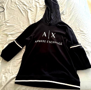 Armani exchange navy blue φούτερ