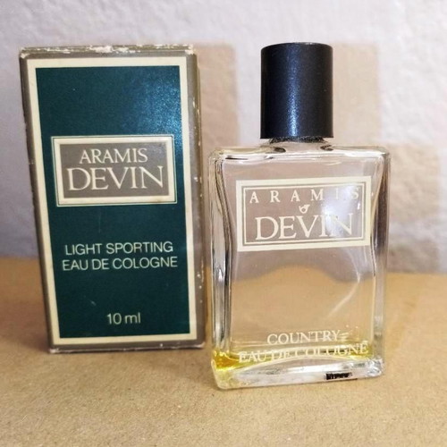 Devin by Aramis mini perfume Eau de Cologne 10 ml used vintage