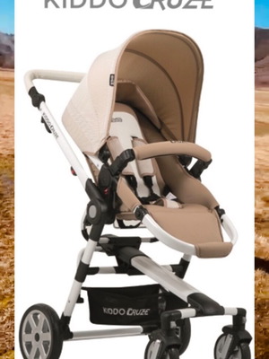 Καρότσι Kiddo Cruze 3-σε-1 σαν καινούργιο