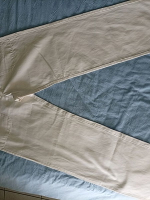 Zara men's white pants size 46 like new