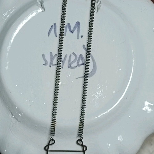 Handmade Skyrian Plate 23 cm like new